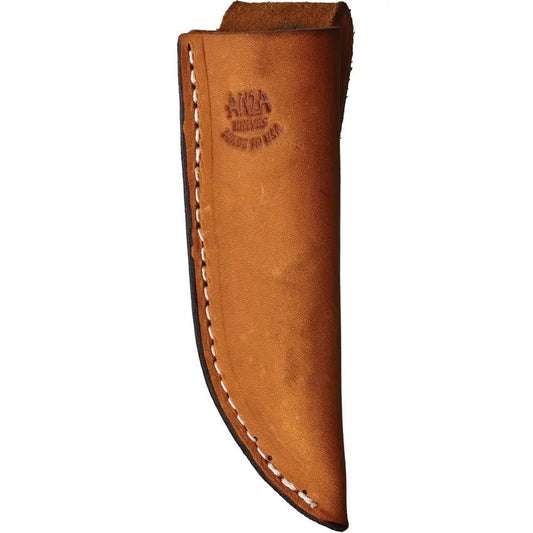 Anza Fixed Blade Knife Micarta WKR1 M Tanto 2.63 Inch Blade Full Tang Leather Sheath For Outdoor Survivalists by Anza