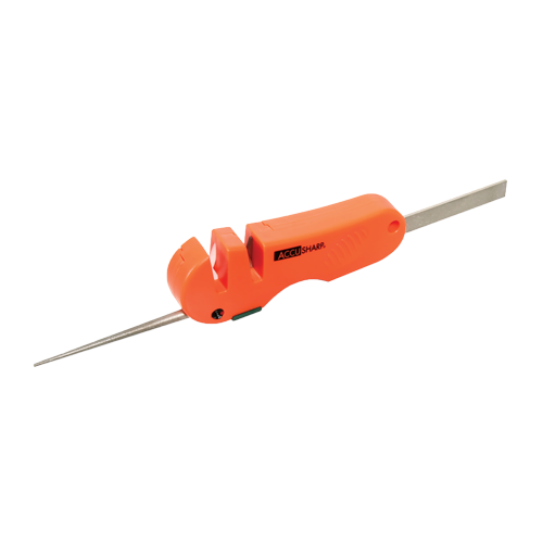 AccuSharp 028C Four-In-One Knife And Tool Sharpener With Multiple Surfaces For Straight Edges Serrations And Hooks by AccuSharp