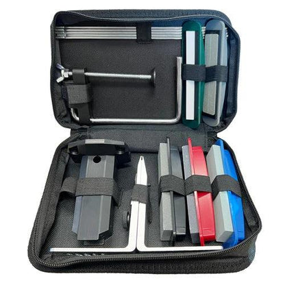 AccuSharp Five Stone Precision Knife Sharpening Kit Model 059C With Six Angle Settings by AccuSharp