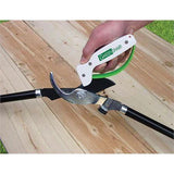 AccuSharp AS6 Garden Sharpener With White Handle For Pruners Hedge Trimmers Shovels And Lawn Tools by AccuSharp