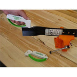 AccuSharp AS6 Garden Sharpener With White Handle For Pruners Hedge Trimmers Shovels And Lawn Tools by AccuSharp