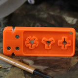 AccuSharp 13 Broadhead Sharpener and Wrench 2 In 1 Tool for Bowhunters and Outdoor Enthusiasts by AccuSharp
