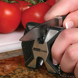 AccuSharp AS017C Diamond 2 Step Knife Sharpener With Coarse Diamond Rods And Fine Ceramic Rods For Fast Sharpening by AccuSharp