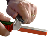 AccuSharp Diamond Paddle Sharpener Double Sided Diamond Surface For Portable Edge Maintenance And Honing On The Go by AccuSharp