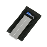 AccuSharp 027C Diamond Pocket Stone Dual Diamond Surfaces With Black Belt Pouch For Field And Home Sharpening by AccuSharp