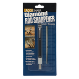 AccuSharp 030C Diamond Rod Knife Sharpener Pen Style Travel Ready Compact Retractable Coated Rod for Straight Edges by AccuSharp