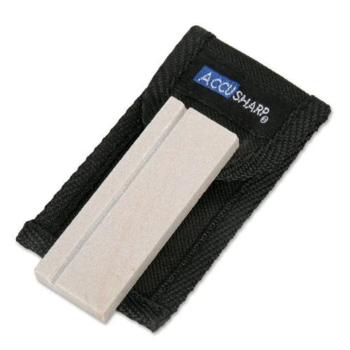 AccuSharp AS024C Natural Arkansas Pocket Stone Sharpening Stone For Knives And Tools by AccuSharp