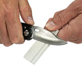 AccuSharp AS024C Natural Arkansas Pocket Stone Sharpening Stone For Knives And Tools by AccuSharp