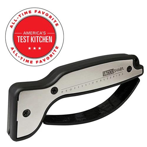 AccuSharp Pro Knife and Tool Sharpener Model 040C for Knives Serrated Blades Axes Machetes by AccuSharp