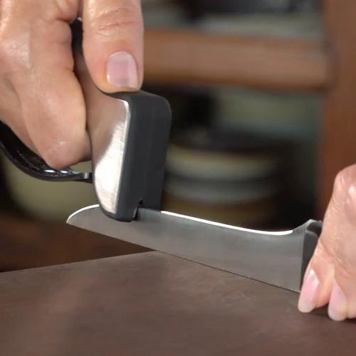 AccuSharp Pro Knife and Tool Sharpener Model 040C for Knives Serrated Blades Axes Machetes by AccuSharp