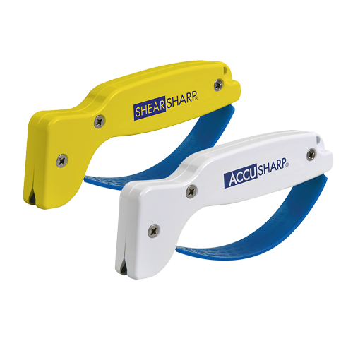 AccuSharp 12 Tungsten Carbide Sharpener Combo Pack with Knife and Tool Sharpener and ShearSharp Scissor Sharpener by AccuSharp