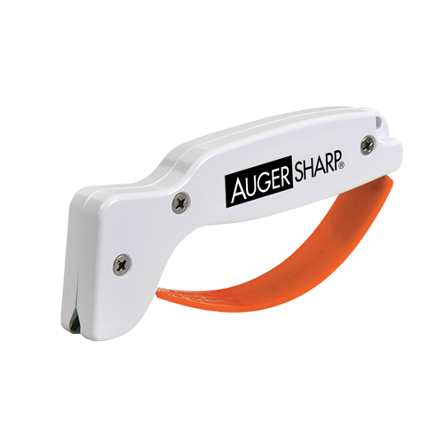AccuSharp AugerSharp Ice Auger Sharpener Restores Sharp Cutting Edge Quickly for Anglers Compact Ice Tool by AccuSharp