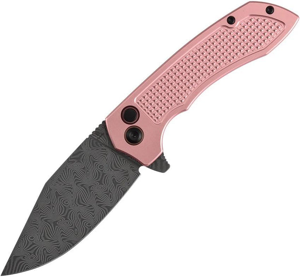 Tenable Knives Entity Button Lock Rose B1036F4 by Tenable Knives