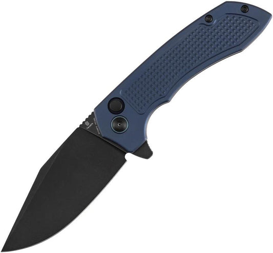 Tenable Knives Entity Button Lock Blue B1036F5 by Tenable Knives