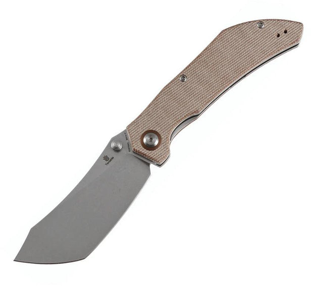 Tenable Knives Tipper Linerlock Brn Mic B1079A3 by Tenable Knives