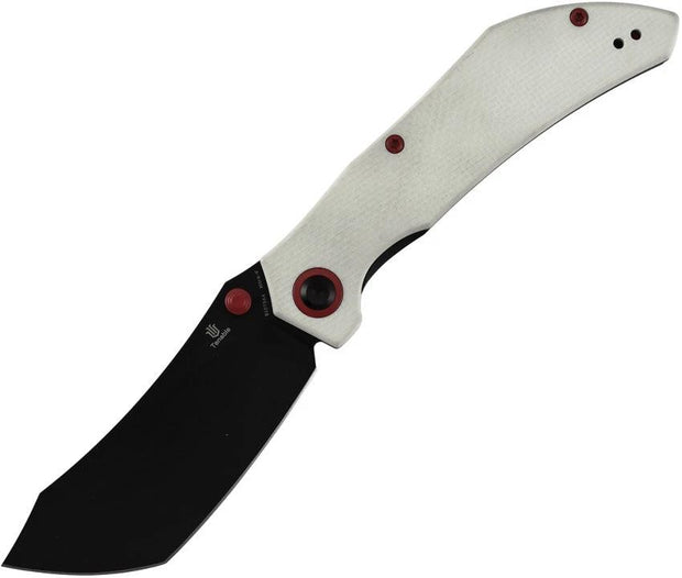 Tenable Knives Tipper Linerlock White G10 B1079A4 by Tenable Knives