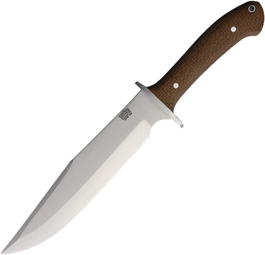 Bark River Highwayman IV Fixed Blade Brn 08-312GFB by Bark River