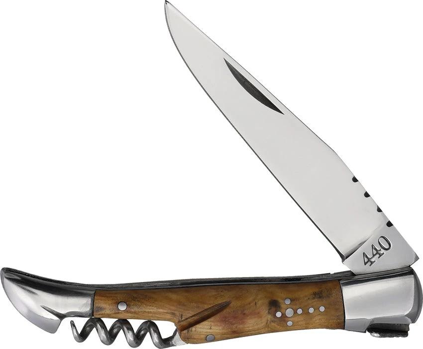 Baladeo Laguiole Corkscrew Folder Oliv DUB001045 by Baladeo