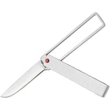 Baladeo Flip System Knife ECO000400 For EDC Enthusiasts Premium 3.88in Closed 3in Stainless Drop Point Blade by Baladeo