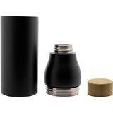 Baladeo Stainless Water Bottle Double Wall Bamboo Cap Hiker by Baladeo