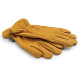Barebones Living Premium Leather Work Glove Large XL Keystone Thumb Stitch Shirred Elastic Back For DIYers by Barebones Living
