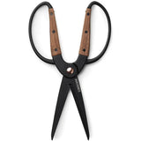 Barebones Living Large Scissors GDN-058 With Walnut Handle And Heat-Treated Stainless Blades For DIY Enthusiasts by Barebones Living