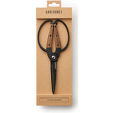 Barebones Living Large Scissors GDN-058 With Walnut Handle And Heat-Treated Stainless Blades For DIY Enthusiasts by Barebones Living