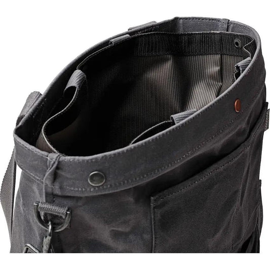 Barebones Living Harvest And Gathering Bag For Outdoors With Waxed Canvas Water Tight Liner And Multi Way Straps by Barebones Living