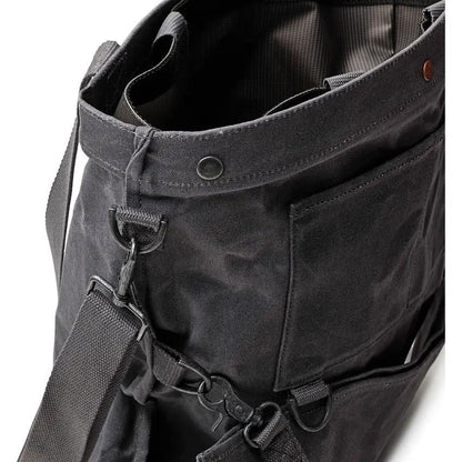 Barebones Living Harvest And Gathering Bag For Outdoors With Waxed Canvas Water Tight Liner And Multi Way Straps by Barebones Living
