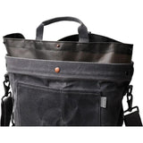 Barebones Living Harvest And Gathering Bag For Outdoors With Waxed Canvas Water Tight Liner And Multi Way Straps by Barebones Living