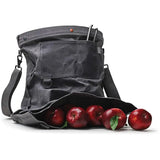 Barebones Living Harvest And Gathering Bag For Outdoors With Waxed Canvas Water Tight Liner And Multi Way Straps by Barebones Living