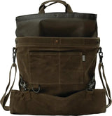 Barebones Living Harvesting Bag GDN-069 Durable Paraffin Waxed Canvas Garden Tote For Gardeners With Multi Way Straps by Barebones Living