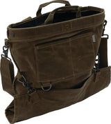 Barebones Living Harvesting Bag GDN-069 Durable Paraffin Waxed Canvas Garden Tote For Gardeners With Multi Way Straps by Barebones Living