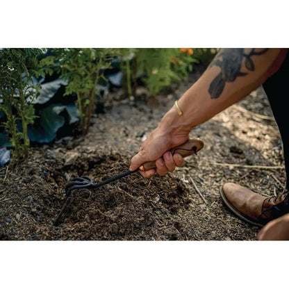 Barebones Living Cultivator GDN090 For Deep Soil Aeration And Weed Removal With Rust Resistant Tines For Gardeners by Barebones Living