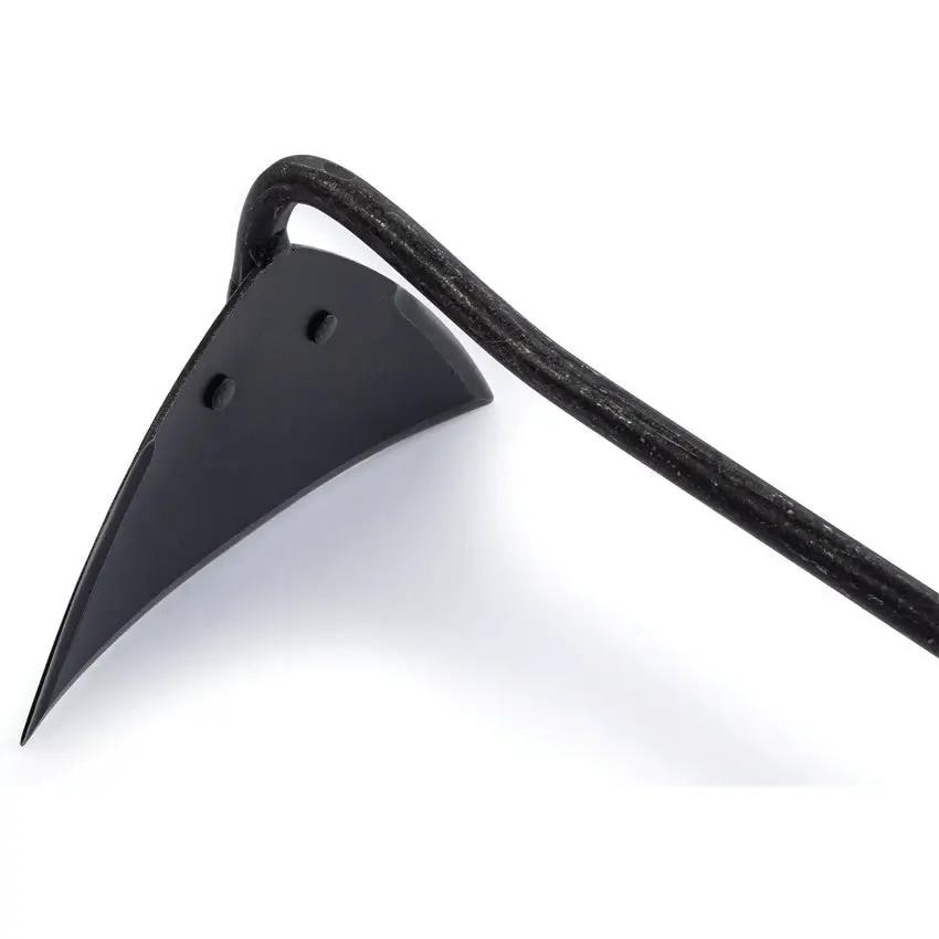 Barebones Living Lightweight Triangle Hoe For Gardeners With Walnut Handle And Heat Treated 2Cr13 Blade by Barebones Living