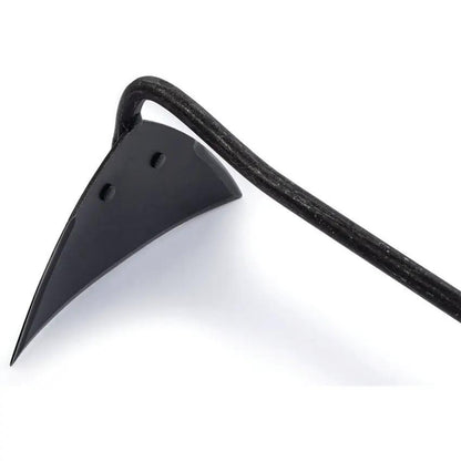 Barebones Living Lightweight Triangle Hoe For Gardeners With Walnut Handle And Heat Treated 2Cr13 Blade by Barebones Living