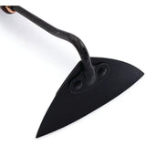 Barebones Living Lightweight Triangle Hoe For Gardeners With Walnut Handle And Heat Treated 2Cr13 Blade by Barebones Living