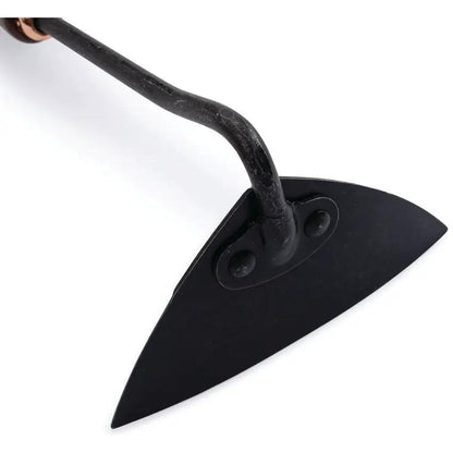 Barebones Living Lightweight Triangle Hoe For Gardeners With Walnut Handle And Heat Treated 2Cr13 Blade by Barebones Living