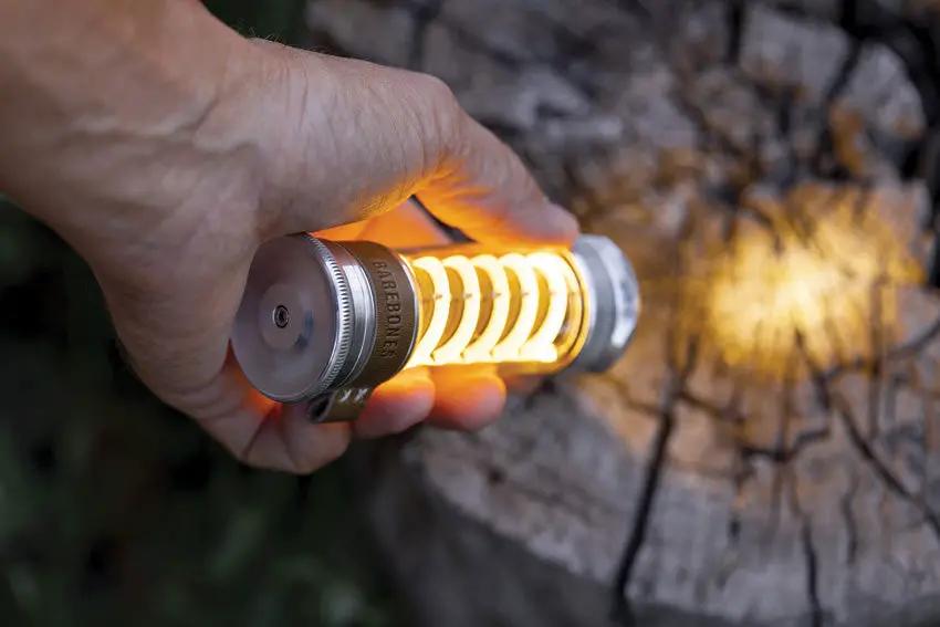 Barebones Edison Light Stick Aluminum Rechargeable Lantern For Outdoor Campers 7 Modes by Barebones Living