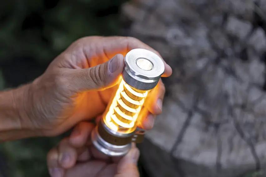 Barebones Edison Light Stick Aluminum Rechargeable Lantern For Outdoor Campers 7 Modes by Barebones Living