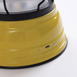 Barebones Living Forest Lantern Dusty Yellow Rechargeable Lantern With 220 CREE LED Water Resistant Ideal For Campers by Barebones Living