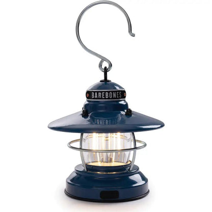 Barebones Living Edison Mini Lantern Water Resistant Vintage Cage With Dual Brightness For Outdoor Enthusiasts by Barebones Living
