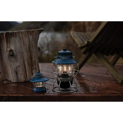 Barebones Living Edison Mini Lantern Water Resistant Vintage Cage With Dual Brightness For Outdoor Enthusiasts by Barebones Living