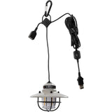 Barebones Living Edison Pendant Light Rechargeable Outdoor USB Lamp for Camping and Deck Use by Barebones Living