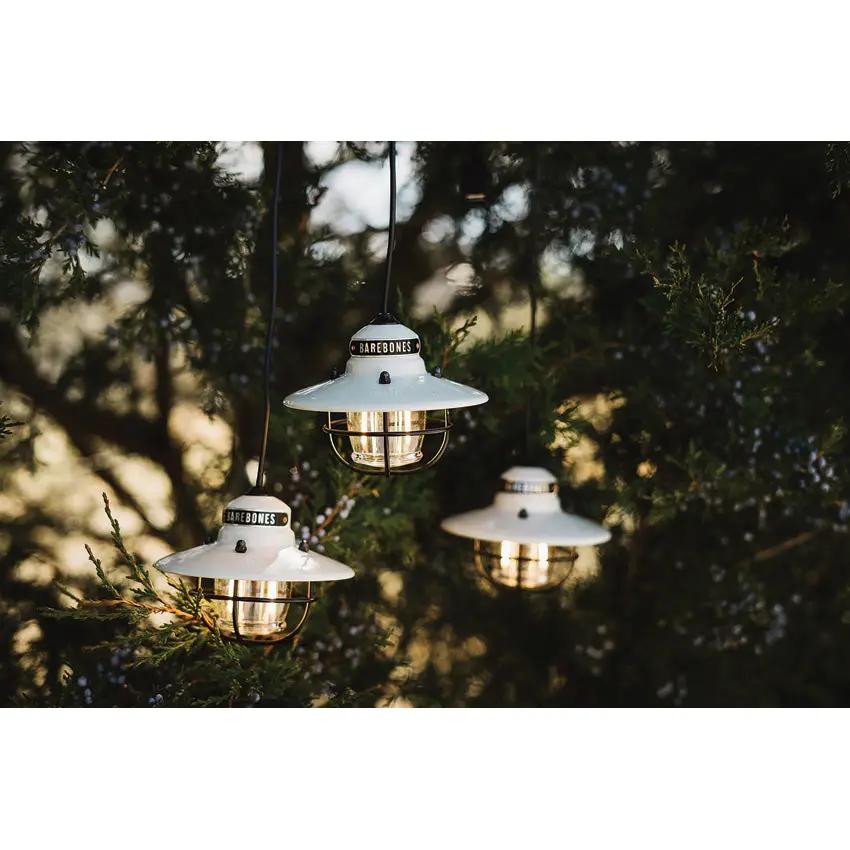 Barebones Living Edison Pendant Light Rechargeable Outdoor USB Lamp for Camping and Deck Use by Barebones Living