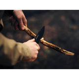Barebones Woodsman No 6 Field Knife Barebones Living Full Tang SK5 Carbon Blade Walnut Handle Survival Outdoors by Barebones Living