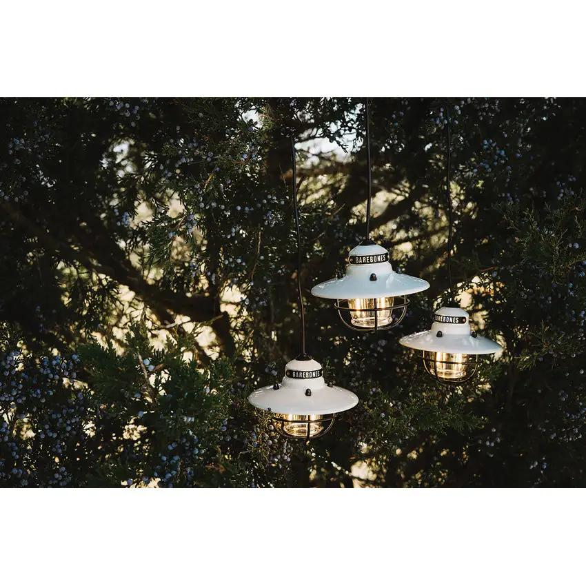 Barebones Edison String Lights Three Pack Rechargeable USB Charging Weatherproof Outdoor Patio Hanging Kit by Barebones Living