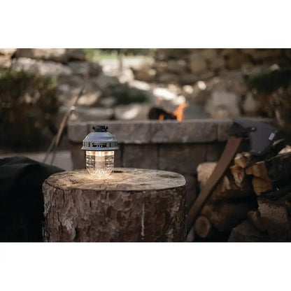Barebones Living Beacon Hanging Lantern Slate Rechargeable Water Resistant 3W Cree LED Outdoor Campers by Barebones Living