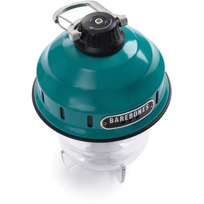 Barebones Living Beacon Hanging Lantern Teal Rechargeable Outdoor Camp Light 220 Lumen High 200 Hour Low by Barebones Living