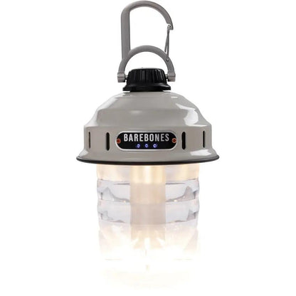 Barebones Living Beacon Hanging Lantern White Water Resistant Rechargeable LED With 3W Cree For Outdoor Enthusiasts by Barebones Living